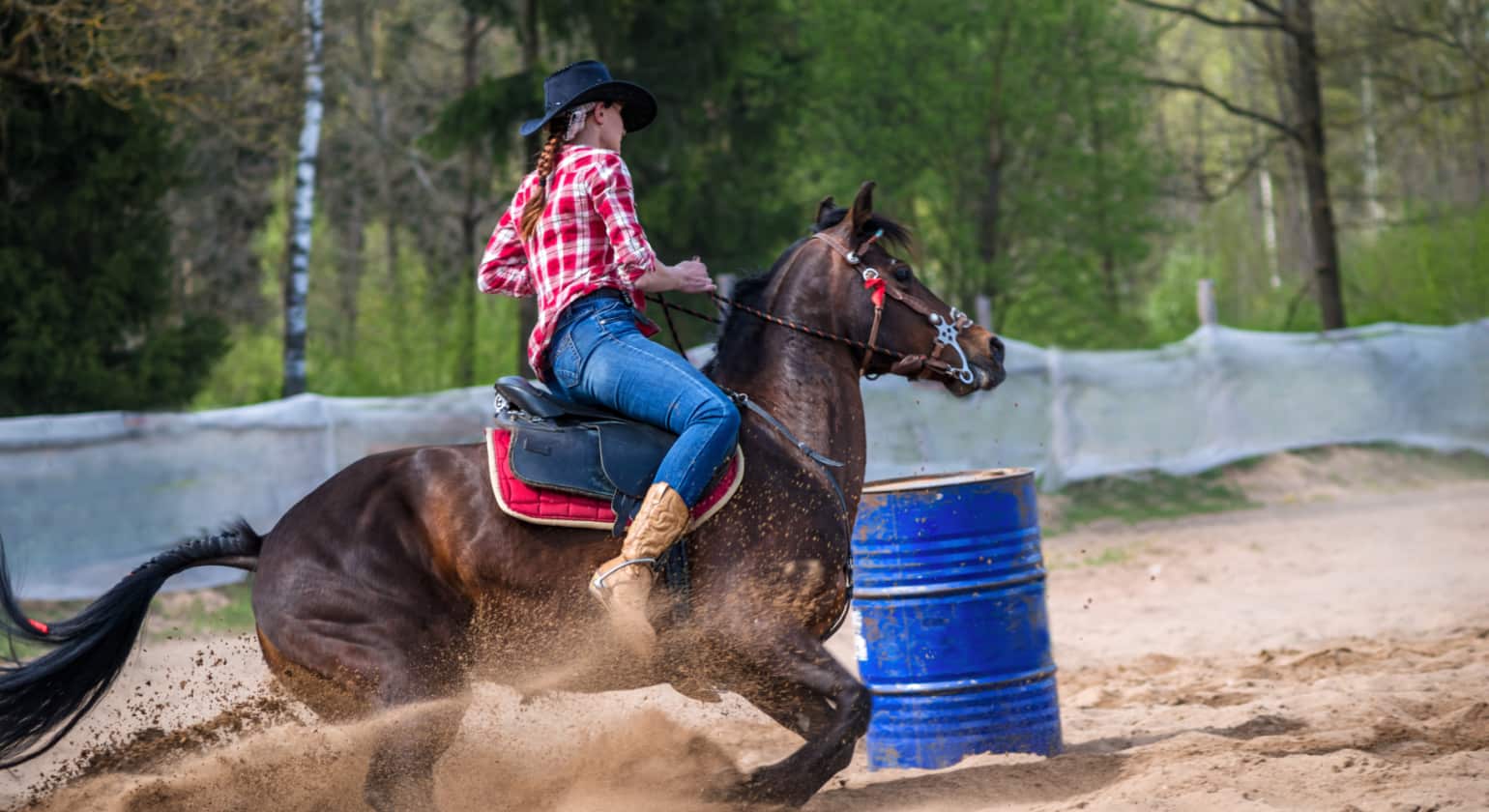 Barrel Racing – Supplement for Recovery and Performance