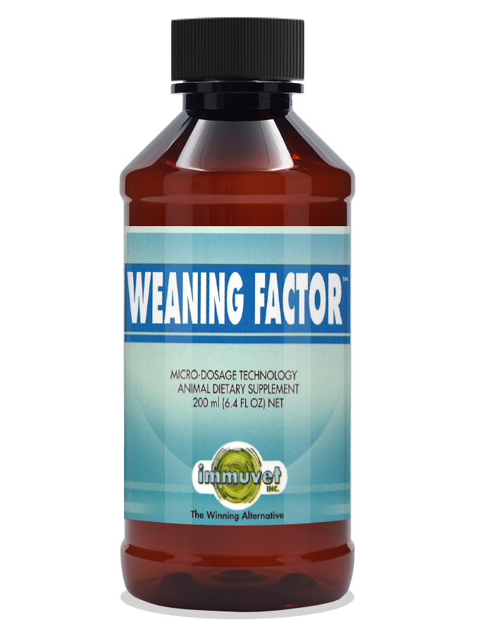 Weaning Factor Weaning Factor